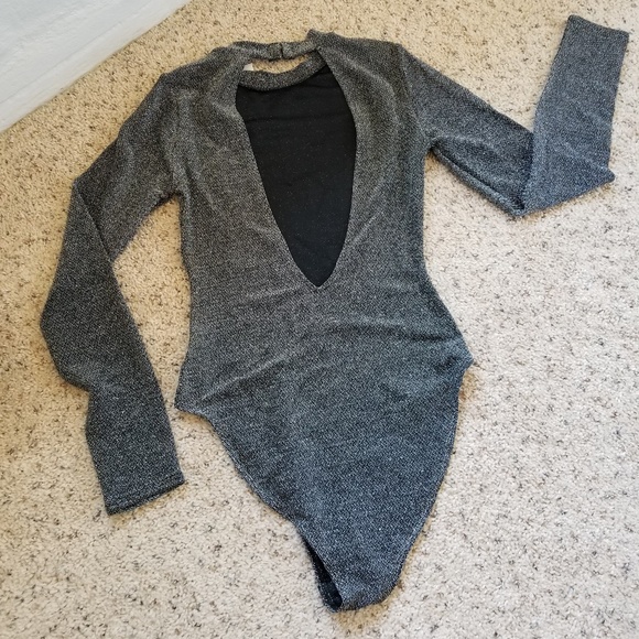 H&M Divided Glittery Bodysuit - Picture 2 of 3